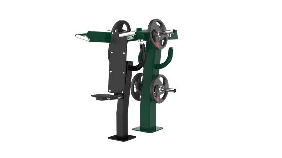 SCHULTER PRESSE - OUTDOOR KRAFTTRAINING MILITÄR EDITION - BLL202