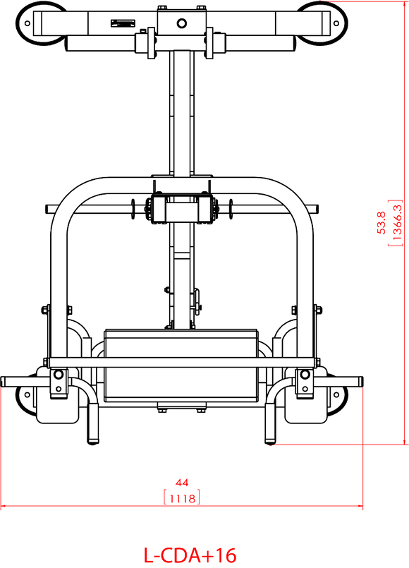 Powertec® Levergym Chin / Dip Station - Dips / Klimmzug Station -