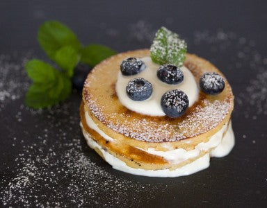 POWERSTAR FOOD PROTEIN PANCAKES mit Blaubeeren