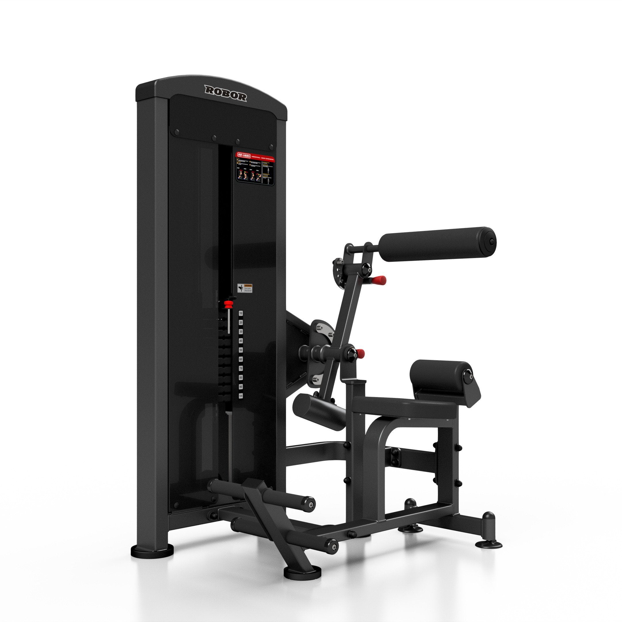 ROBOR SELECTORIZED M-Line - Rückenstrecker / Bauch 2in1 COMBO - 0