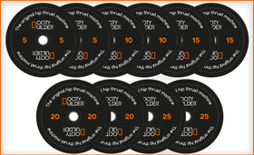 Bumper Plates 5 bis 25 kg - Design Booty Builder® SET 100 Kg