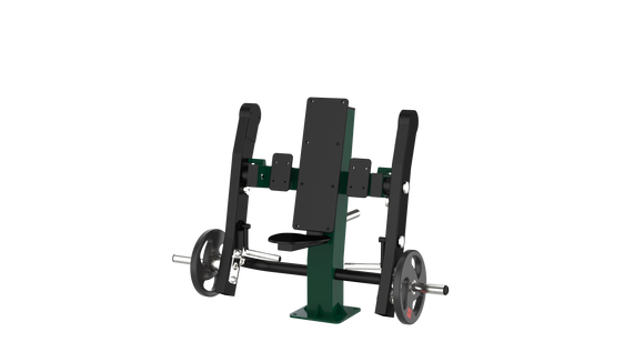 Bizeps Curl Sitzend - OUTDOOR KRAFTTRAINING MILITÄR EDITION - BLL215