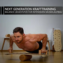 Bundle Sportboard Kork & Fitness Stange - Eigengewicht Training gegen die Schwerkraft-6