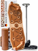 Bundle Sportboard Kork & Fitness Stange - Eigengewicht Training gegen die Schwerkraft-1
