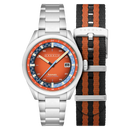 Alain CD-1037-66 Sportuhr - BURNT ORANGE - PADDOCK AUTOMAIC SERIE-4