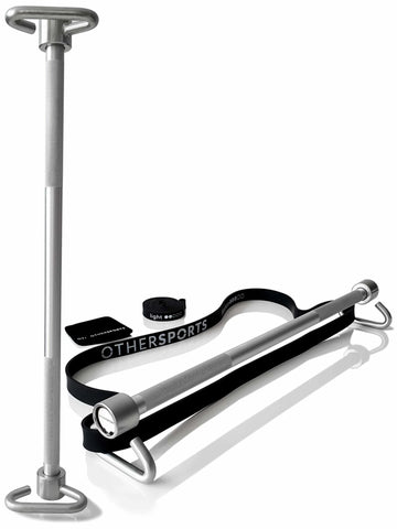 Bundle Sportboard Kork & Fitness Stange - Eigengewicht Training gegen die Schwerkraft - 0