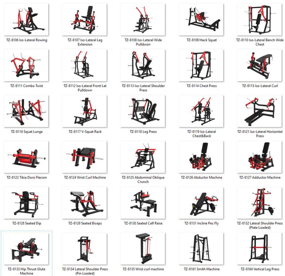 TZ-FITNESS®  45° Leg Press - Beinpresse - Stemme - TZ-8102- PLATE LOAD