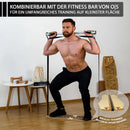 Bundle Sportboard Kork & Fitness Stange - Eigengewicht Training gegen die Schwerkraft-9