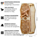 Bundle Sportboard Kork & Fitness Stange - Eigengewicht Training gegen die Schwerkraft-3