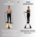 Bundle Sportboard Kork & Fitness Stange - Eigengewicht Training gegen die Schwerkraft-15