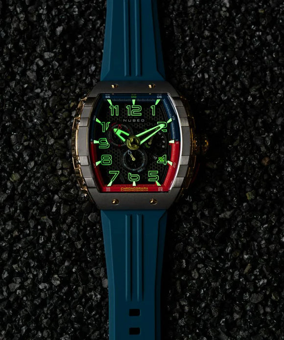 MAGELLAN RETROGRADE CHRONOGRAPH Gamer Blue