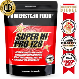 Powerstar Food® SUPER HI PRO 128 - Mehrkomponenten Protein