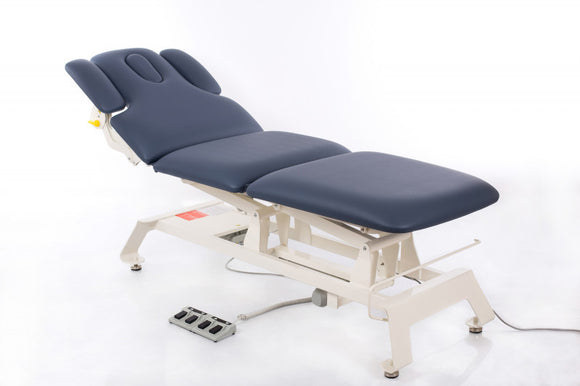 Massageliege Camino Treatment in Agate Blue - Elektrisch verstellbar