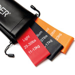 Booty Builder® Studiopaket mit 20 Trainingssets Booty Builder® Mini Bands mit 3 Bands und Tasche