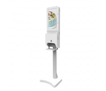 Marvel Hand Hygiene Kiosk mit Körpertemperaturmessung und Gesichtserkennung