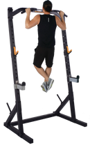 Powertec® WORKBENCH® HALF RACK - Black-1