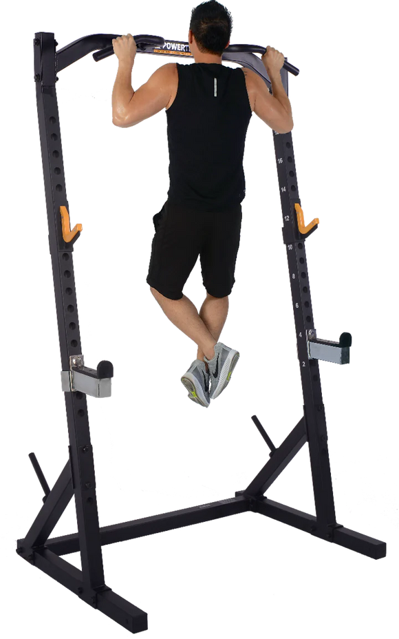 Powertec® WORKBENCH® HALF RACK - Black