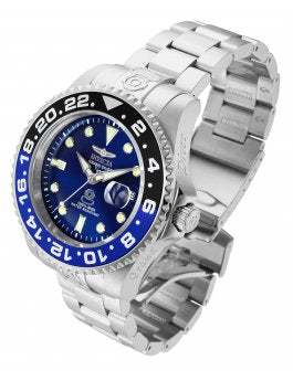 Invicta® Grand Diver 21865 Automatik Herrenuhr 47 mm - Lünette Schwarz/Blau - 0
