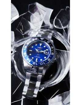 Invicta® Grand Diver 21865 Automatik Herrenuhr 47 mm - Lünette Schwarz/Blau