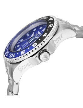 Invicta® Grand Diver 21865 Automatik Herrenuhr 47 mm - Lünette Schwarz/Blau