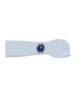 Invicta® Grand Diver 21865 Automatik Herrenuhr 47 mm - Lünette Schwarz/Blau