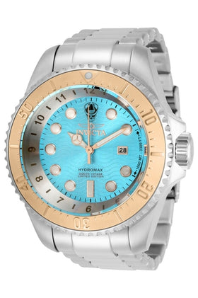 Invicta® Hydrpmax 30884 MENS QUARTZ 52 MM STEEL CASE OCEAN BLUE DIAL