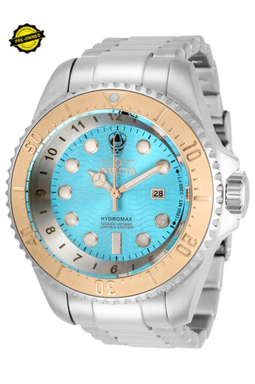 Invicta® Hydrpmax 30884 MENS QUARTZ 52 MM STEEL CASE OCEAN BLUE DIAL