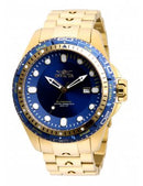 Invicta® Hydromax 32240 Mens Automatic 51mm Stainless Steel Gold, Aluminum Case, Blue Dial-2