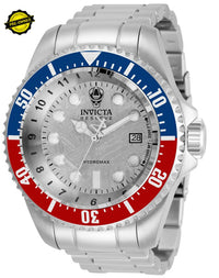 Invicta® Hydromax 34099 AUTOMATIC MEN'S WATCH W METEORITE DIAL - 52MM STAINLESS STEELALUMINUM CASE, STAINLESS STEEL BAND,