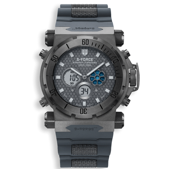 S-FORCE - SPORTUHREN FÜR BODYBUILDER, SCHAUSPIELER UND MODELS