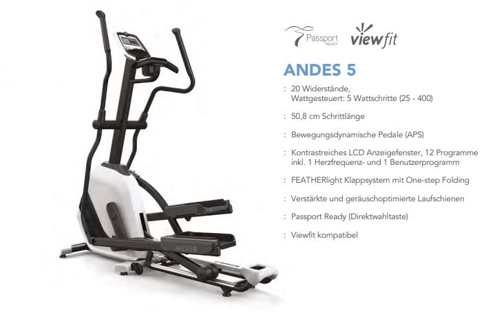 Horizon ELLIPTICAL ERGOMETER ANDES - 0