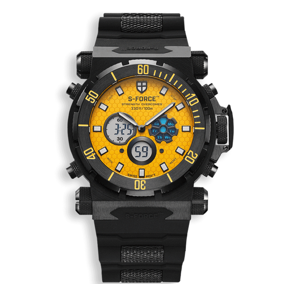 S-FORCE - SPORTUHREN FÜR BODYBUILDER, SCHAUSPIELER UND MODELS