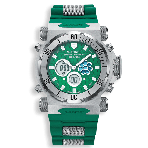 S-FORCE - SPORTUHREN FÜR BODYBUILDER, SCHAUSPIELER UND MODELS