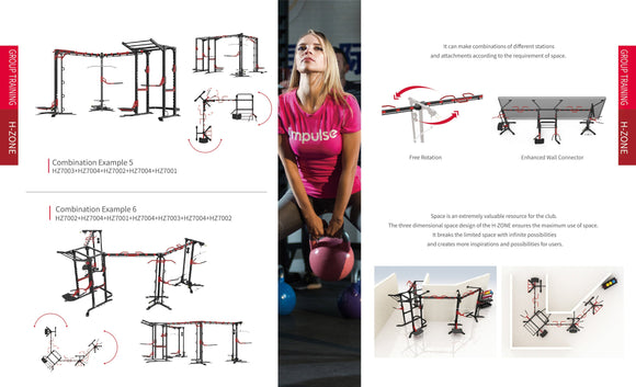Impulse® Pro - STERLING HIGH INTENSIVE TRAINING ZONE - HOME GYM KOMPATIBEL - ab Lager liefebar !!