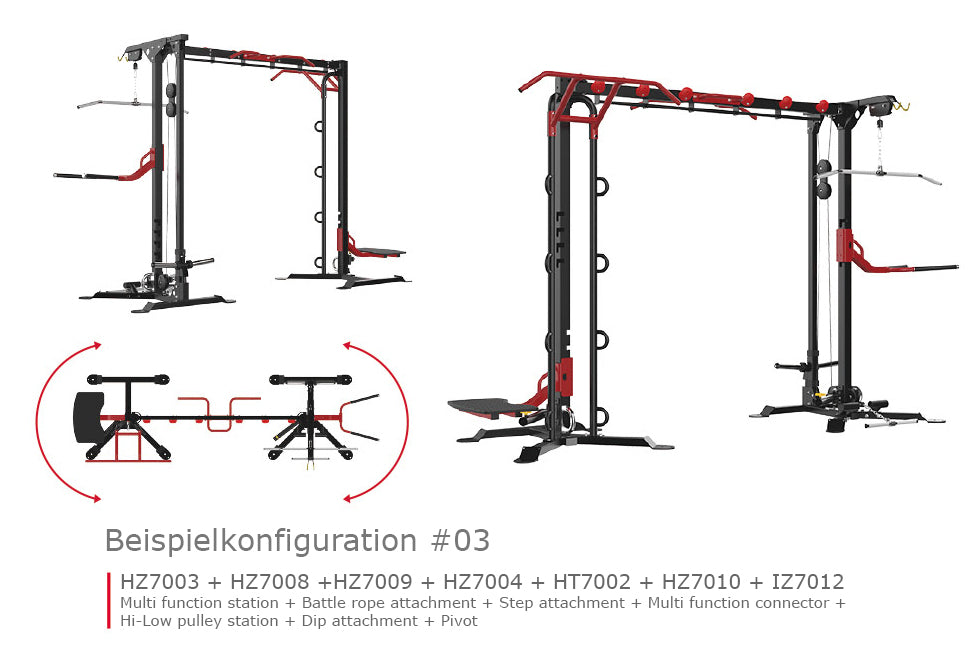 Impulse® Pro - STERLING HIGH INTENSIVE TRAINING ZONE - HOME GYM KOMPATIBEL - ab Lager liefebar !!