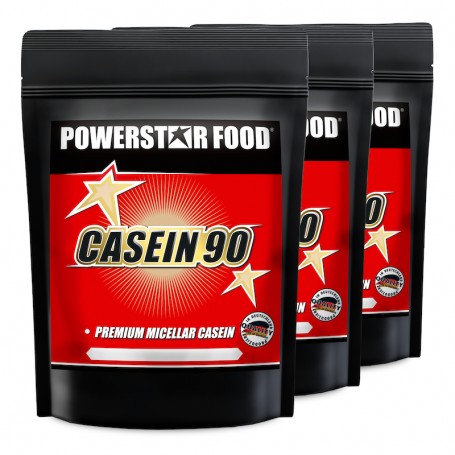 Powerstar Food® CASEIN 90 - Mizellares Casein Protein - 1000 g - 0