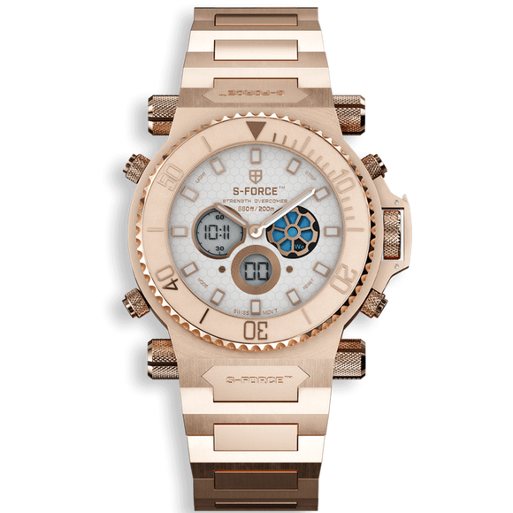 S-FORCE - SPORTUHREN FÜR BODYBUILDER, SCHAUSPIELER UND MODELS