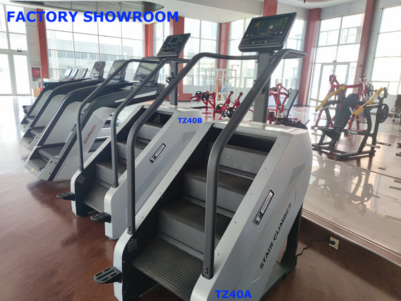 TZ-FITNESS® STAIR CLIMPER TZ-N2040A Treppensteiger mit Android LCD Touch Screen