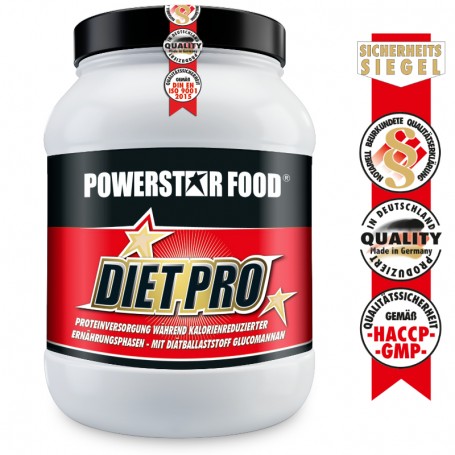 Powerstar Food® DIET PRO - Diät Protein - 1000g Pulver