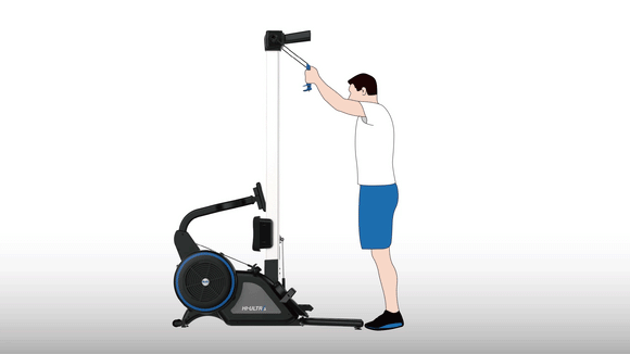 Impulse Pro HSR007 Row & Ski Trainer