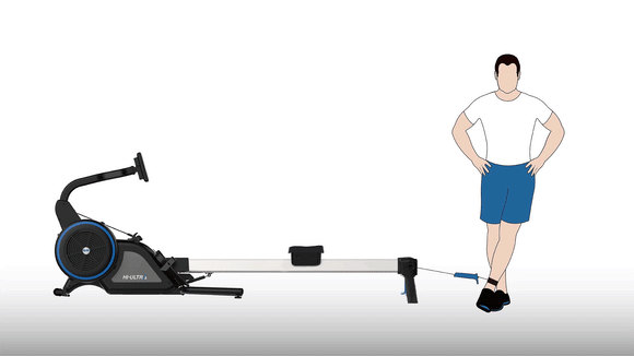 Impulse Pro HSR007 Row & Ski Trainer