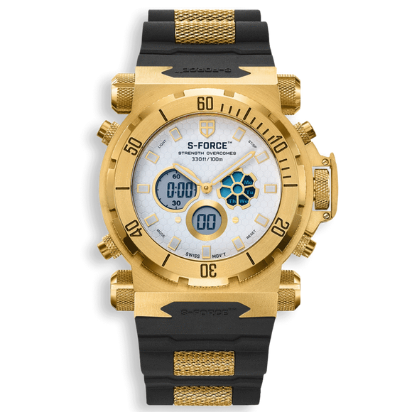 S-FORCE - SPORTUHREN FÜR BODYBUILDER, SCHAUSPIELER UND MODELS