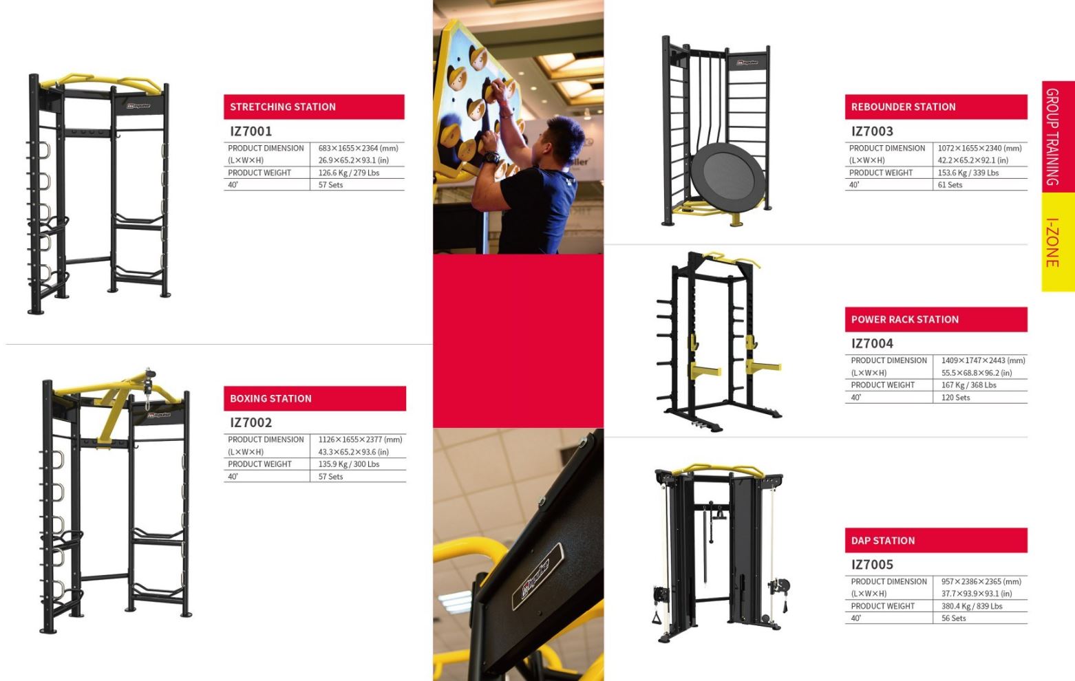 Impulse® Pro IZ7005 Dual Adjustaple Pulley (DAP) - Functional Trainer Compact