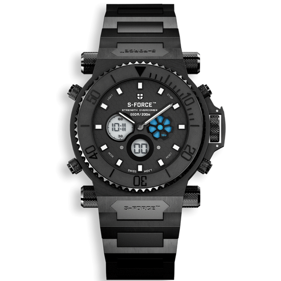 S-FORCE - SPORTUHREN FÜR BODYBUILDER, SCHAUSPIELER UND MODELS