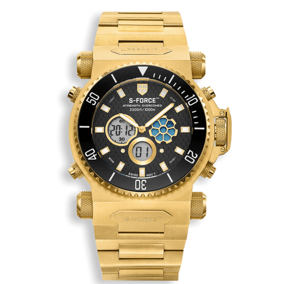 S-FORCE - SPORTUHREN FÜR BODYBUILDER, SCHAUSPIELER UND MODELS