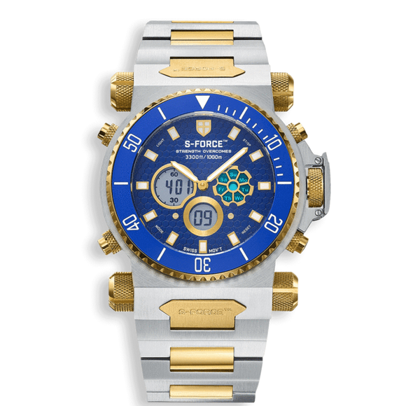 S-FORCE - SPORTUHREN FÜR BODYBUILDER, SCHAUSPIELER UND MODELS