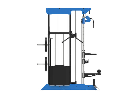 TZ-FITNESS® MONSTER FULL-FUNCTIONAL - TZ-Q1001B Multi Funktional Smith Maschine - PIN Load & Plate Load