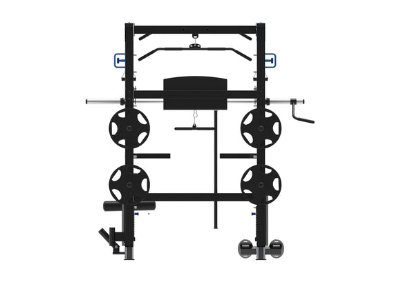 TZ-FITNESS® MONSTER FULL-FUNCTIONAL - TZ-Q1001B Multi Funktional Smith Maschine - PIN Load & Plate Load