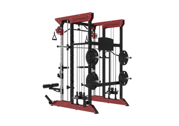 TZ-FITNESS® MONSTER FULL-FUNCTIONAL TZ-Q1002 SMITH MACHINE - PLATE LOAD - 0