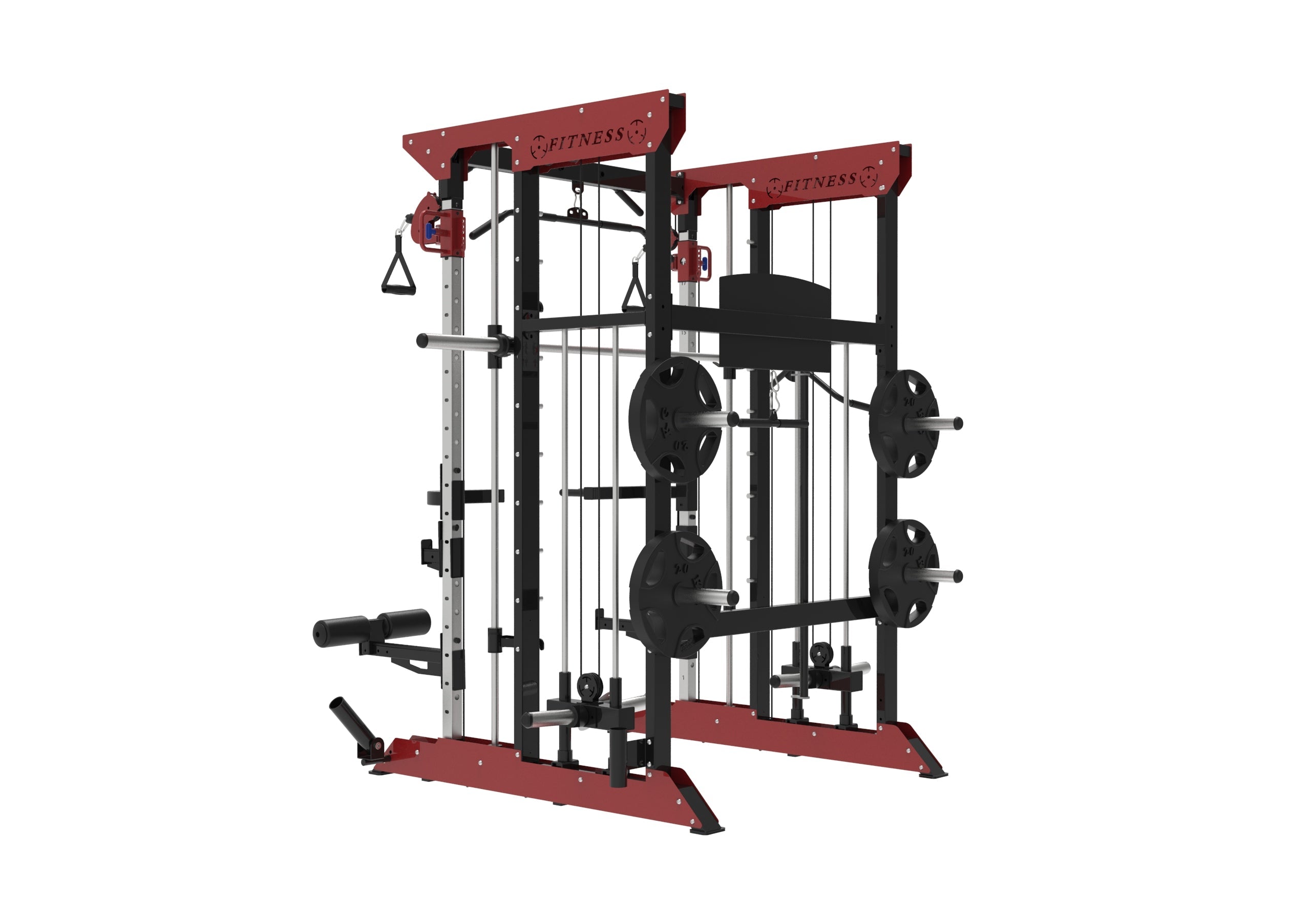 TZ-FITNESS® MONSTER FULL-FUNCTIONAL TZ-Q1002 SMITH MACHINE - PLATE LOAD - Ausstellungsgerät